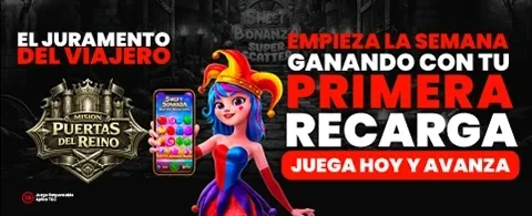 Premium online casino banner with exclusive prizes in Chile